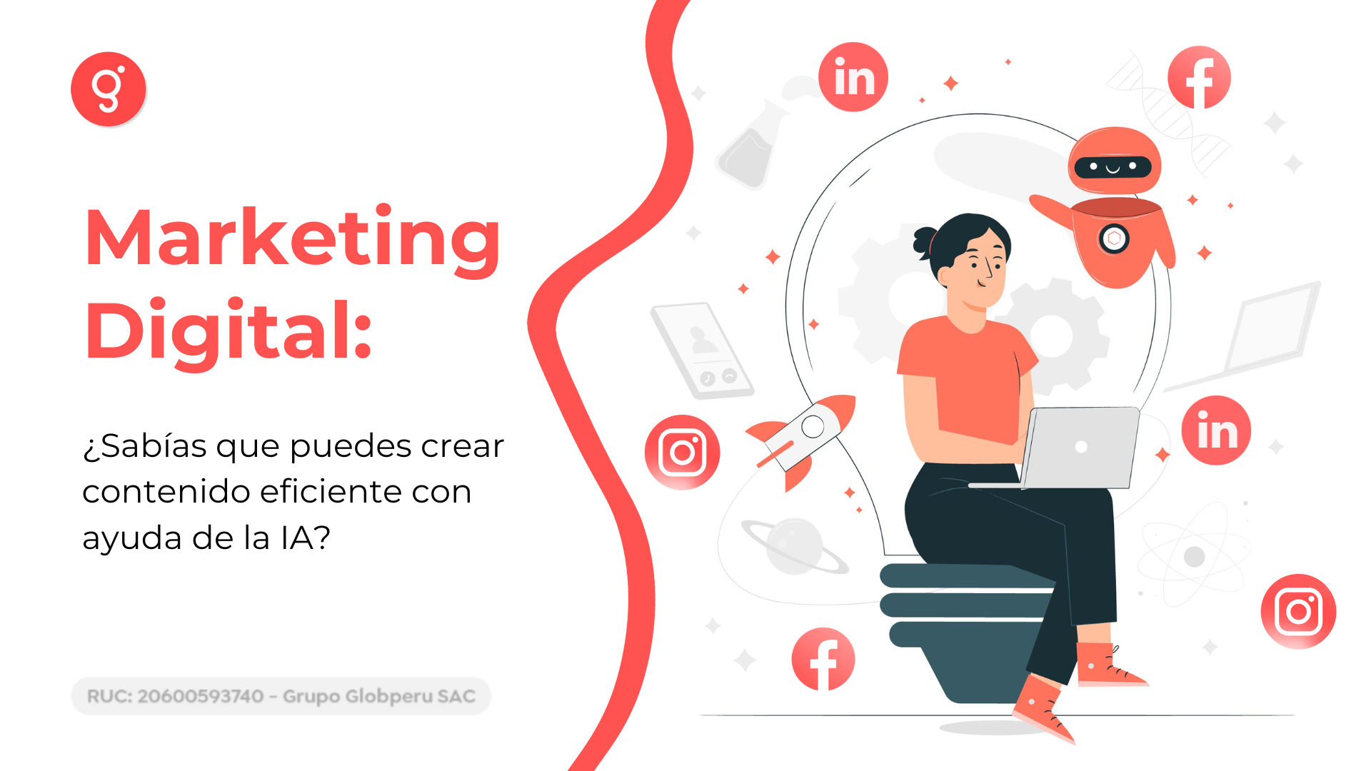 Descubre cómo puedes crear contenido eficiente con IA