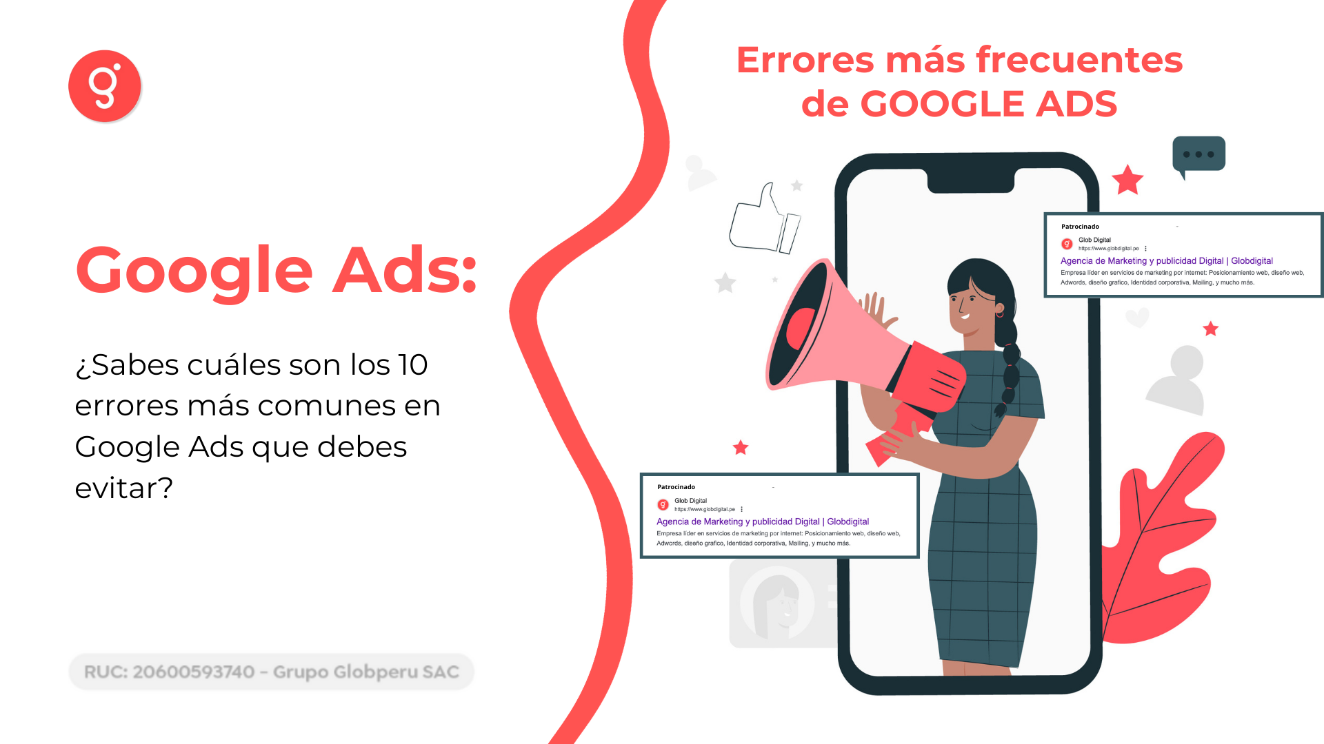 Conoce los 10 errores más comunes en Google Ads que debes evitar