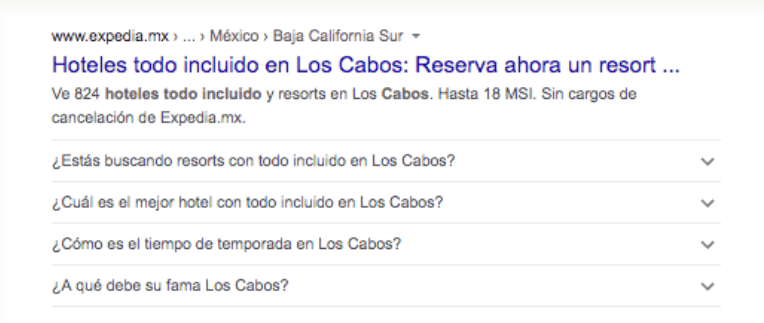 dominio del espacio con faqs