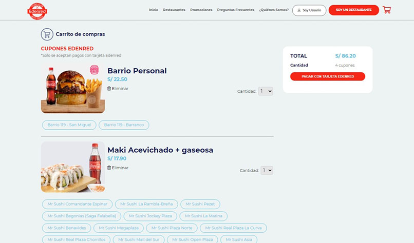 Edenred Foodclub